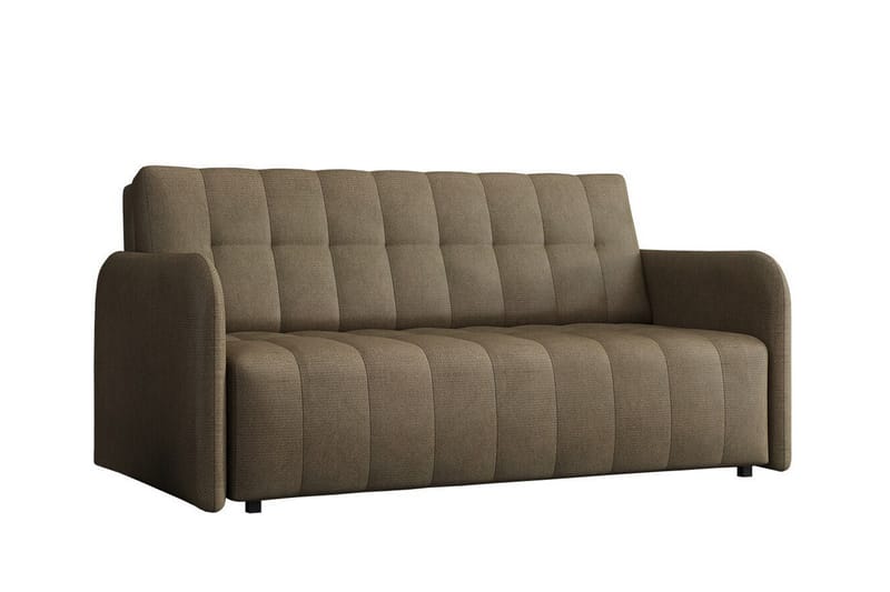 3-seters Sovesofa Denegal - Brun - Møbler - Sofaer - Sovesofaer - 3 seters sovesofa