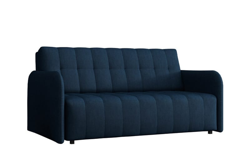 3-seters Sovesofa Denegal - Mørkeblå - Møbler - Sofaer - Sovesofaer - 3 seters sovesofa