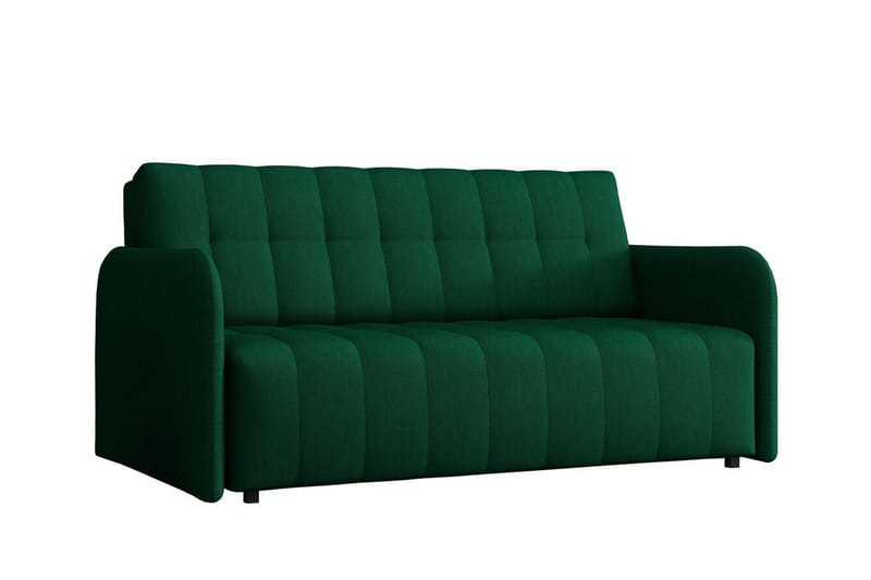 3-seters Sovesofa Denegal - Mørkegrønn - Møbler - Sofaer - Sovesofaer - 3 seters sovesofa