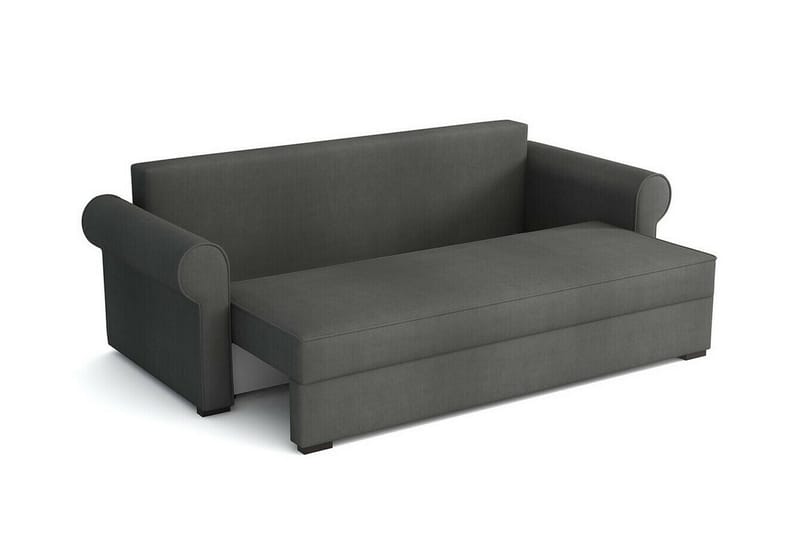 3-seters Sovesofa Denegal - Sennepsgul - Møbler - Sofaer - Sovesofaer - 3 seters sovesofa