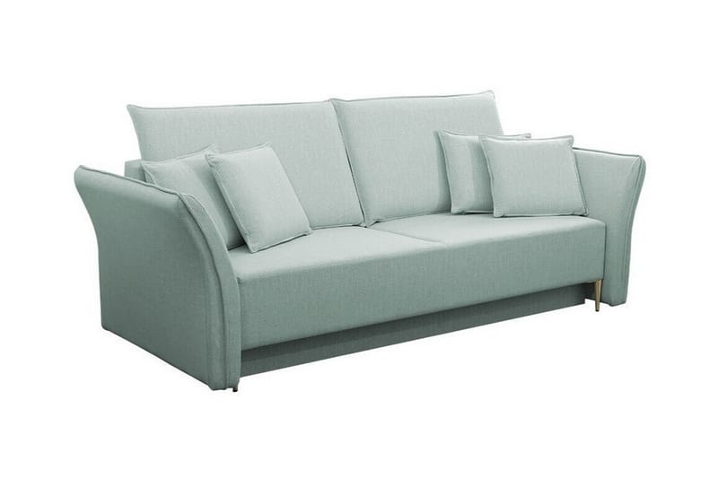 3-seters Sovesofa Staffin - Hvit - Møbler - Sofaer - Sovesofaer - 3 seters sovesofa