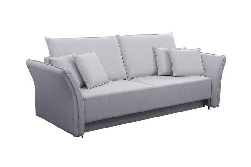 3-seters Sovesofa Staffin - Hvit - Møbler - Sofaer - Sovesofaer - 3 seters sovesofa