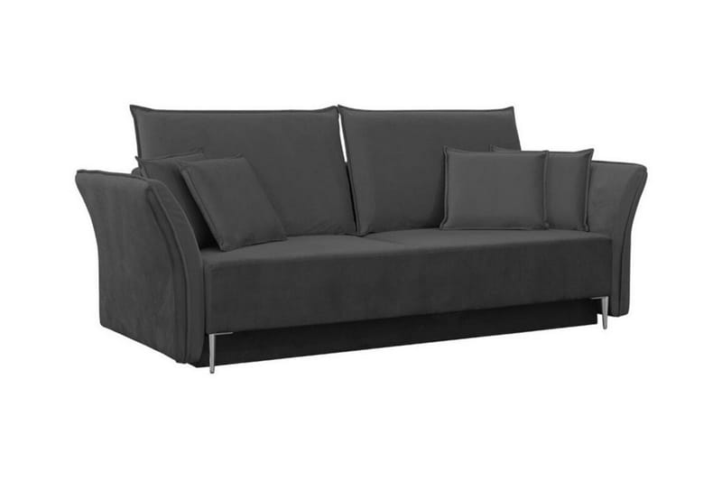 3-seters Sovesofa Staffin - Mørkegrå - Møbler - Sofaer - Sovesofaer - 3 seters sovesofa