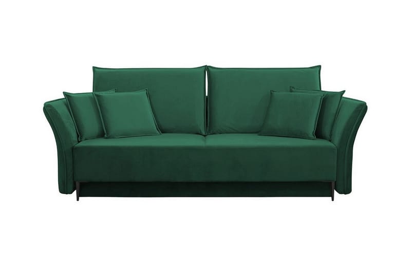 3-seters Sovesofa Staffin - Mørkegrønn - Møbler - Sofaer - Sovesofaer - 3 seters sovesofa