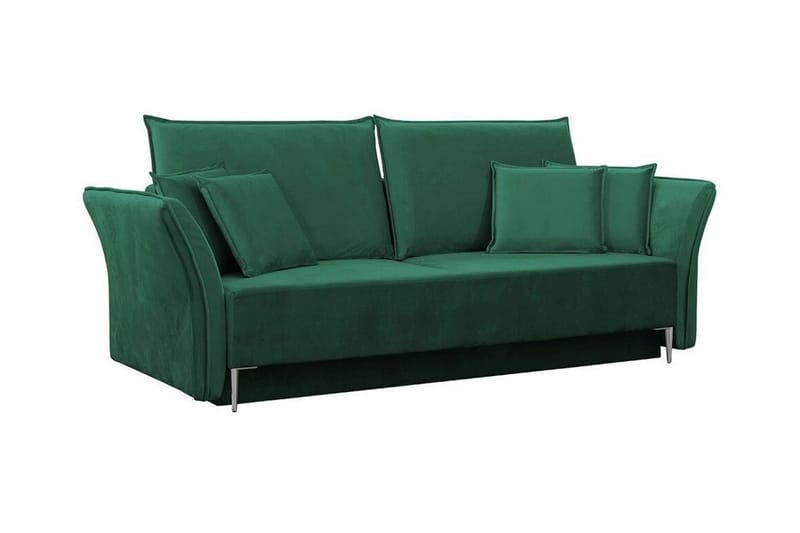 3-seters Sovesofa Staffin - Mørkegrønn - Møbler - Sofaer - Sovesofaer - 3 seters sovesofa