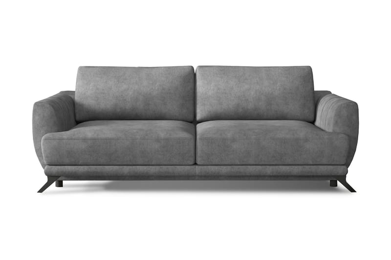 3-sits Sovesofa Megisti - Grå - Møbler - Sofaer - Sovesofaer - 3 seters sovesofa