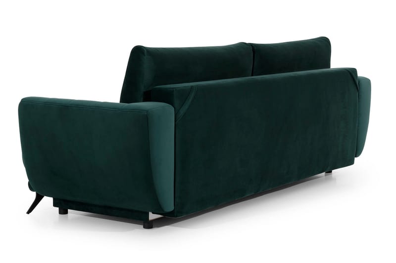 3-sits Sovesofa Megisti - Grønn - Møbler - Sofaer - Sovesofaer - 3 seters sovesofa