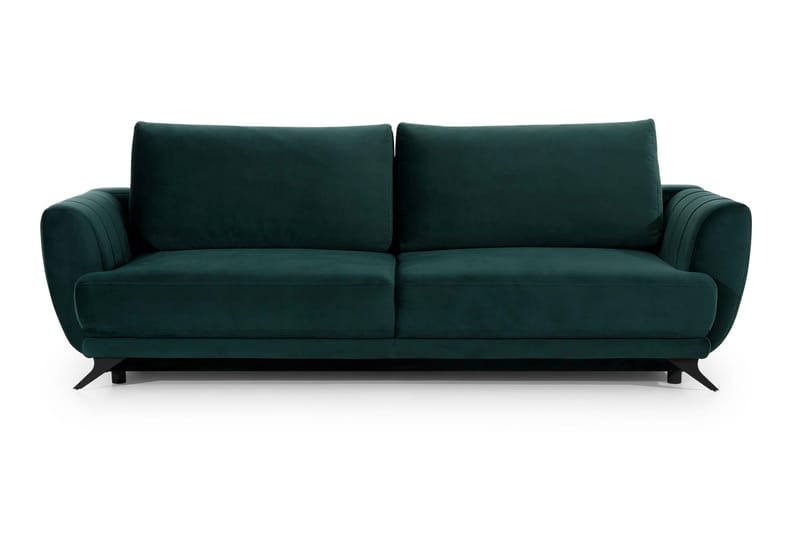 3-sits Sovesofa Megisti - Grønn - Møbler - Sofaer - Sovesofaer - 3 seters sovesofa