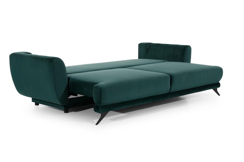 3-sits Sovesofa Megisti - Grønn - Møbler - Sofaer - Sovesofaer - 3 seters sovesofa