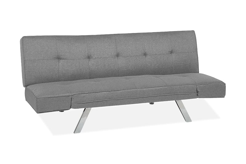 Divansofa Bristol 180 cm - Grå - Møbler - Sofaer - Sovesofaer - 3 seters sovesofa