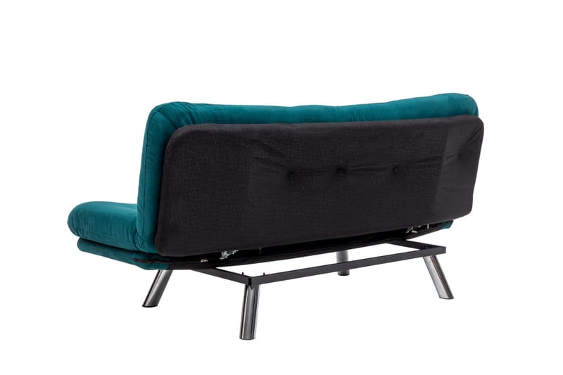 Sovesofa 3-seter Perc 175x110 cm - Grønn - Møbler - Sofaer - Sovesofaer - 3 seters sovesofa