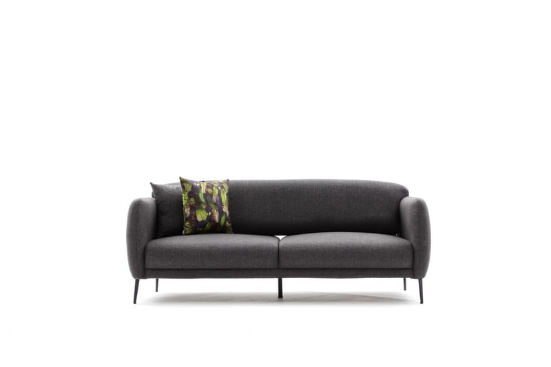 Sovesofa 3-seters Genna 180x90 cm - Antrasitt - Møbler - Sofaer - Sovesofaer - 3 seters sovesofa