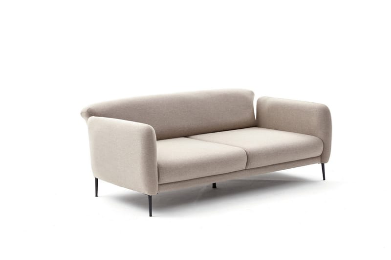 Sovesofa 3-seters Genna 180x90 cm - Beige - Møbler - Sofaer - Sovesofaer - 3 seters sovesofa