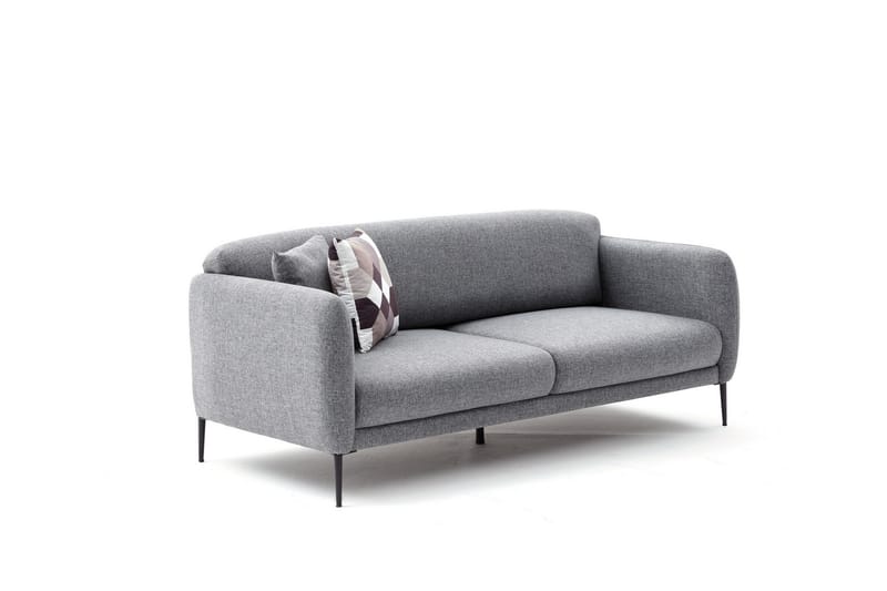 Sovesofa 3-seters Genna 180x90 cm - Grå - 3 seters sovesofa