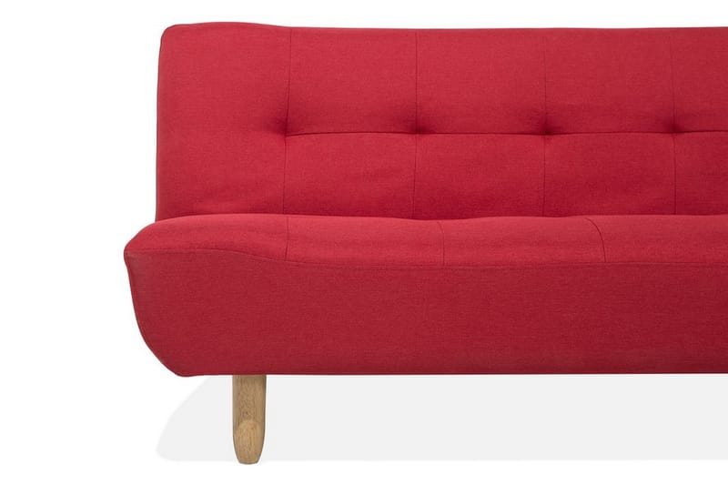 Sovesofa Alsten 182 cm - Rød - Møbler - Sofaer - Sovesofaer - 3 seters sovesofa