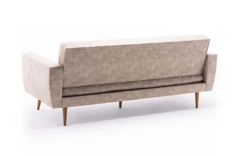 Sovesofa Chile 3-seters 194x110 - Krem - Møbler - Sofaer - Sovesofaer - 3 seters sovesofa