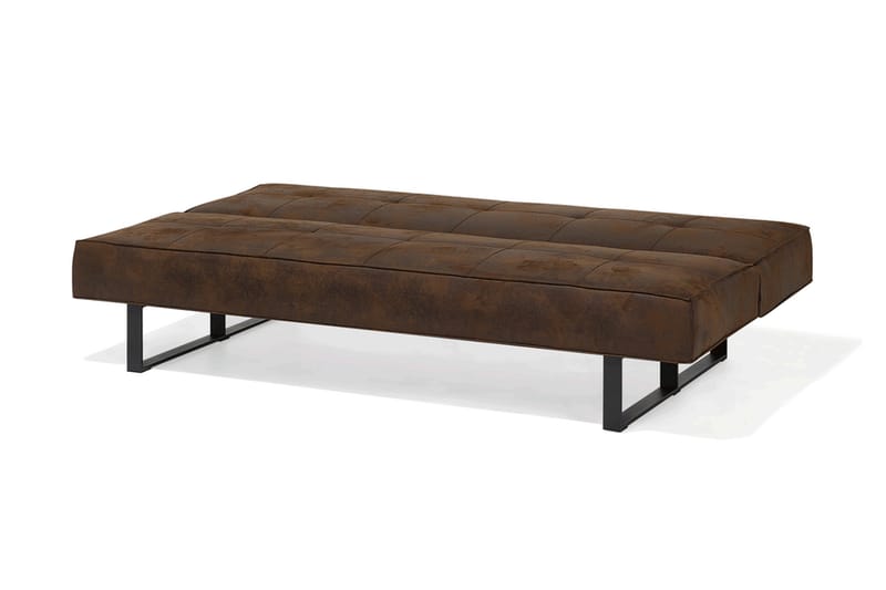 Sovesofa Derby 189 cm - Brun - Møbler - Sofaer - Sovesofaer - 3 seters sovesofa