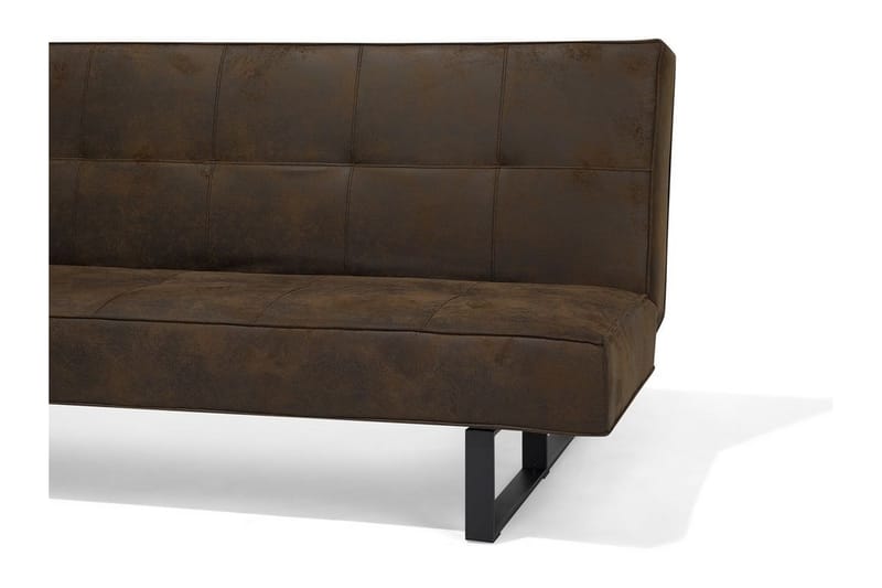 Sovesofa Derby 189 cm - Brun - Møbler - Sofaer - Sovesofaer - 3 seters sovesofa