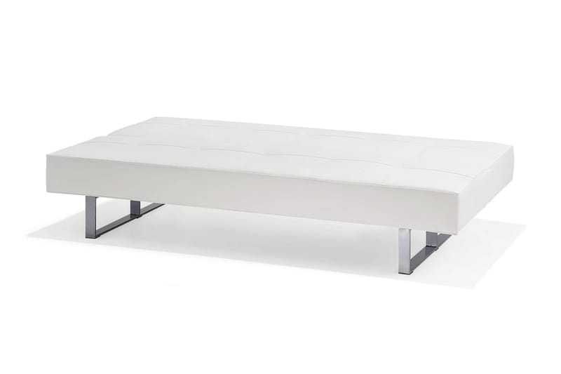 Sovesofa Derby 88 cm - Hvit - Møbler - Sofaer - Sovesofaer - 3 seters sovesofa