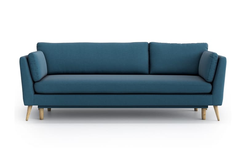 Sovesofa Espelund 3-seter - Blå - Møbler - Sofaer - Sovesofaer - 3 seters sovesofa