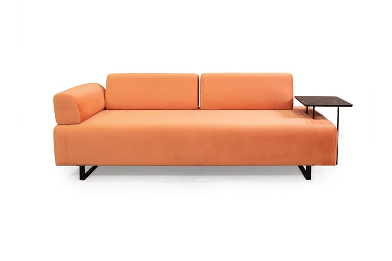 Sovesofa Glenavy 3-seters - Rosa - Møbler - Sofaer - Sovesofaer - 3 seters sovesofa