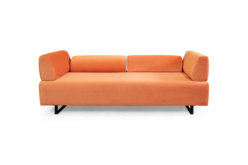 Sovesofa Glenavy 3-seters - Rosa - Møbler - Sofaer - Sovesofaer - 3 seters sovesofa