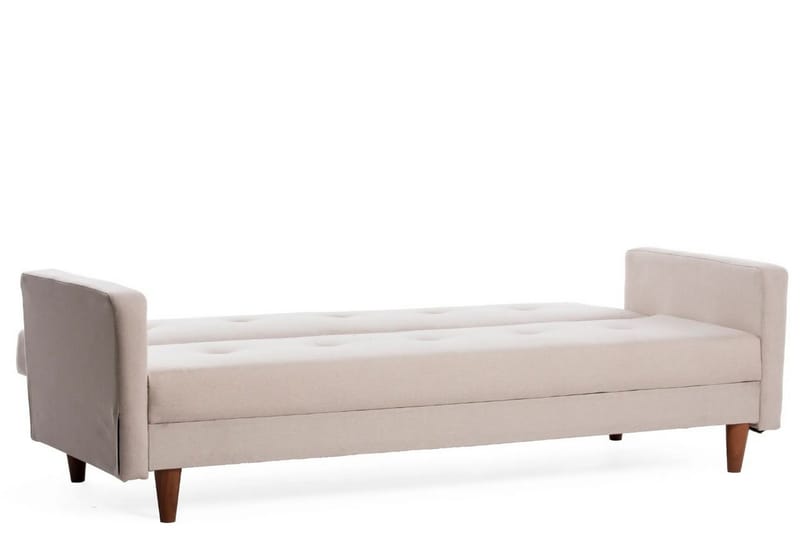 Sovesofa Hiko - Cream - Møbler - Sofaer - Sovesofaer - 3 seters sovesofa