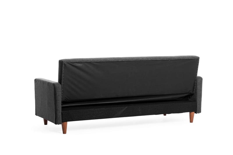 Sovesofa Hiko - Mørkegrå - Møbler - Sofaer - Sovesofaer - 3 seters sovesofa