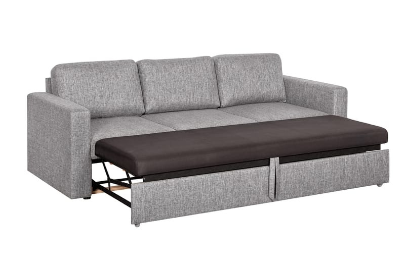 Sovesofa Isabela 3-seter - Lysgrå - Møbler - Sofaer - Sovesofaer - 3 seters sovesofa