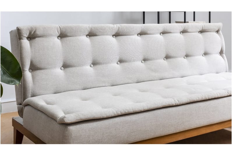 Sovesofa Jagoda 3-seter - Beige - Møbler - Sofaer - Sovesofaer - 3 seters sovesofa