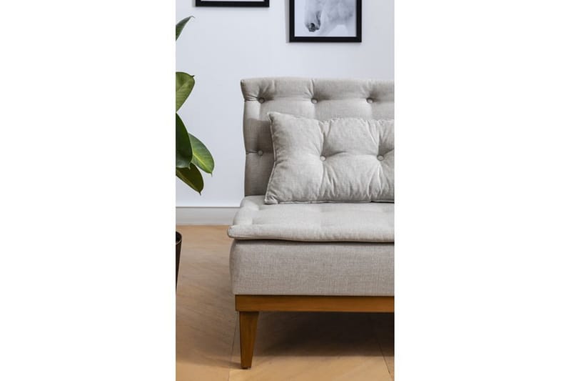 Sovesofa Jagoda 3-seter - Beige - Møbler - Sofaer - Sovesofaer - 3 seters sovesofa