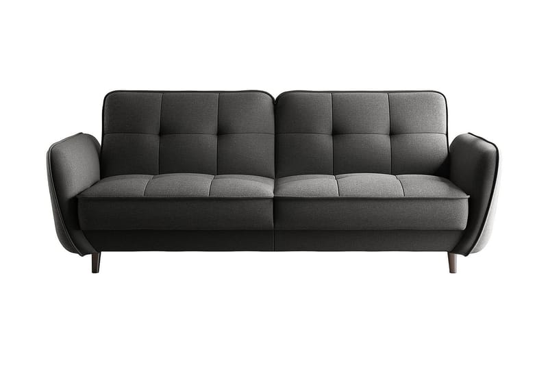 Sovesofa Kaval 3-seters - Mørkegrå - Møbler - Sofaer - Sovesofaer - 3 seters sovesofa