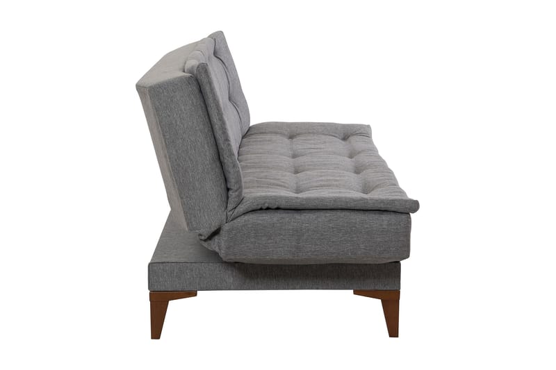 Sovesofa Longburn 3-seters 106x189 - Grå - Møbler - Sofaer - Sovesofaer - 3 seters sovesofa