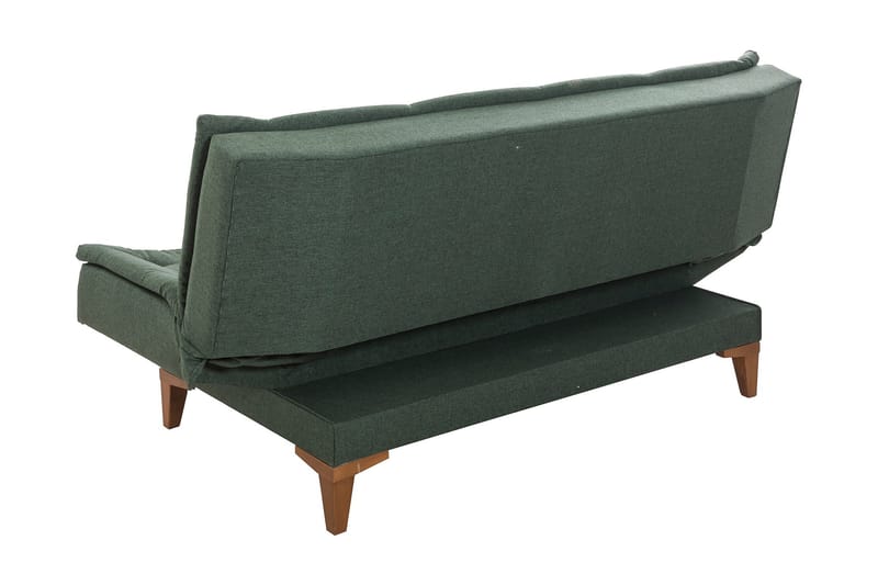 Sovesofa Longburn 3-seters 106x190 - Grønn - Møbler - Sofaer - Sovesofaer - 3 seters sovesofa