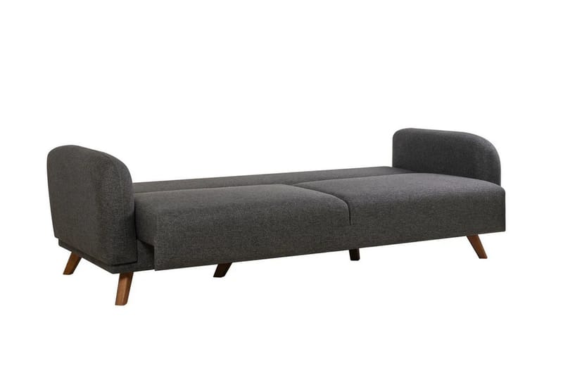 Sovesofa Malkiat - Antrasitt - Møbler - Sofaer - Sovesofaer - 3 seters sovesofa