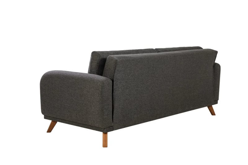 Sovesofa Malkiat - Antrasitt - Møbler - Sofaer - Sovesofaer - 3 seters sovesofa