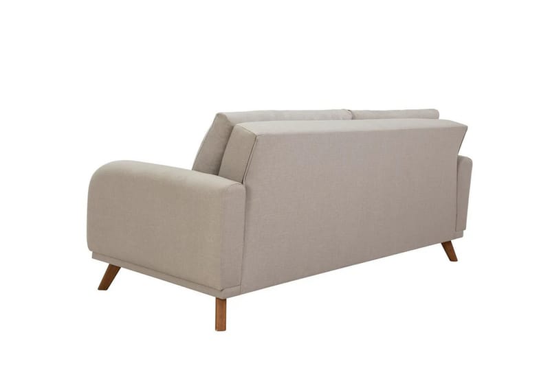 Sovesofa Malkiat - Cream - Møbler - Sofaer - Sovesofaer - 3 seters sovesofa