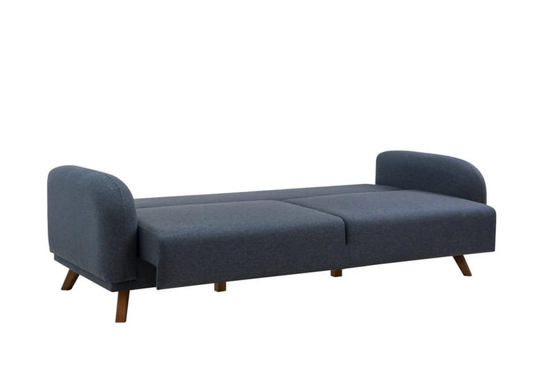 Sovesofa Malkiat - Mørkeblå - Møbler - Sofaer - Sovesofaer - 3 seters sovesofa