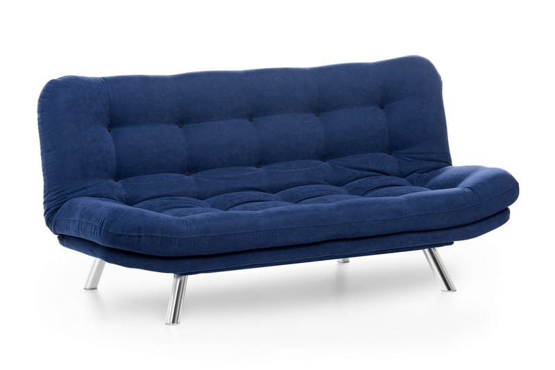 Sovesofa Mallie 3-seter - Marineblå - Møbler - Sofaer - Sovesofaer - 3 seters sovesofa