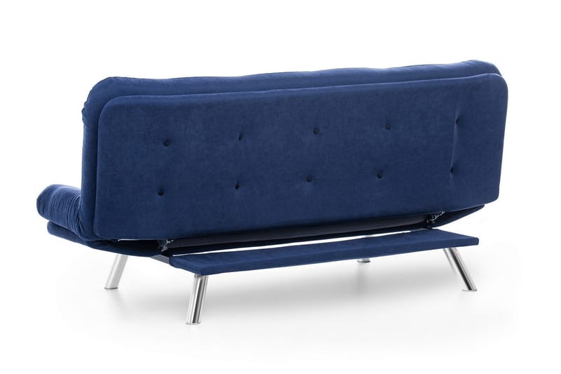 Sovesofa Mallie 3-seter - Marineblå - Møbler - Sofaer - Sovesofaer - 3 seters sovesofa