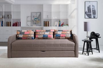 Sovesofa Rafal 208x76x75 cm - Møbler - Sofaer - Sovesofaer - 3 seters sovesofa