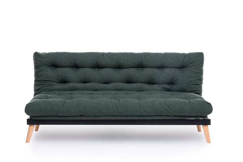 Sovesofa Saki - Green - Møbler - Sofaer - Sovesofaer - 3 seters sovesofa