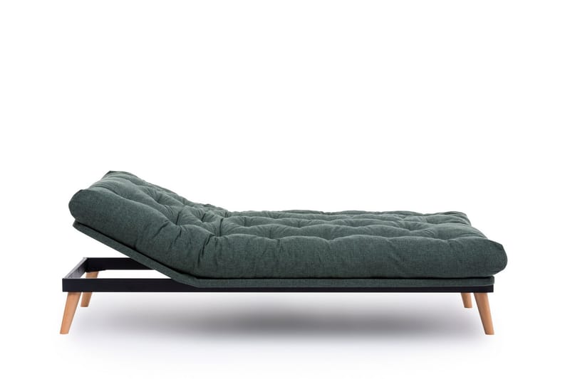 Sovesofa Saki - Green - Møbler - Sofaer - Sovesofaer - 3 seters sovesofa