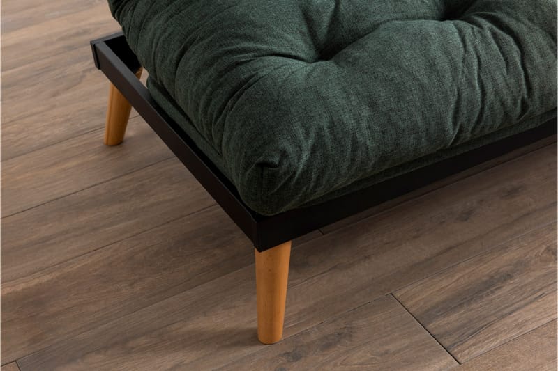 Sovesofa Saki - Green - Møbler - Sofaer - Sovesofaer - 3 seters sovesofa