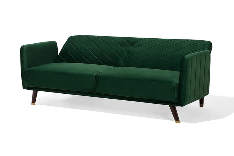 Sovesofa Senja 200 cm - Grønn - Møbler - Sofaer - Sovesofaer - 3 seters sovesofa