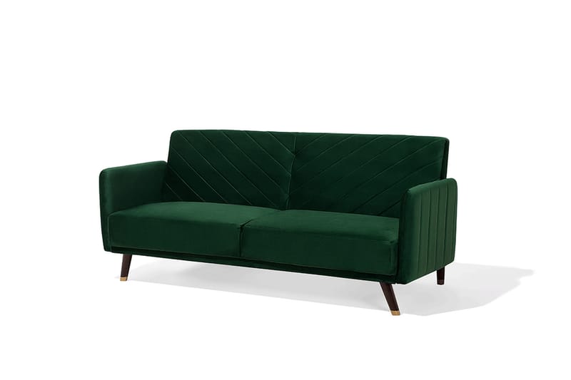 Sovesofa Senja 200 cm - Grønn - Møbler - Sofaer - Sovesofaer - 3 seters sovesofa