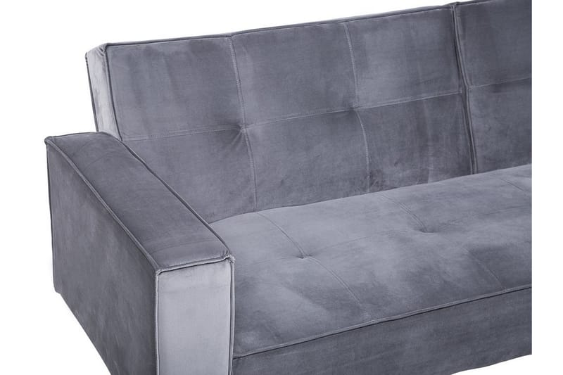 Sovesofa Visnes 218 Cm - Grå - Møbler - Sofaer - Sovesofaer - 3 seters sovesofa