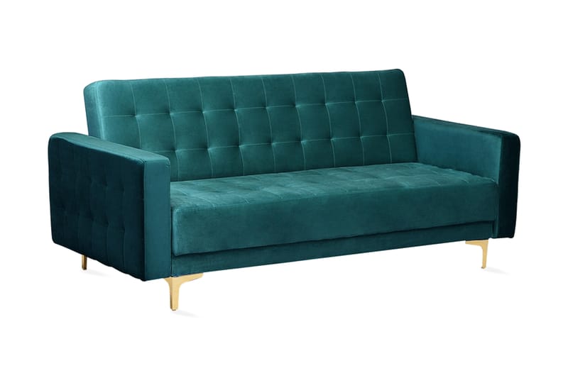 Sovesofa Westerleigh - Grønn - Møbler - Sofaer - Sovesofaer - 3 seters sovesofa