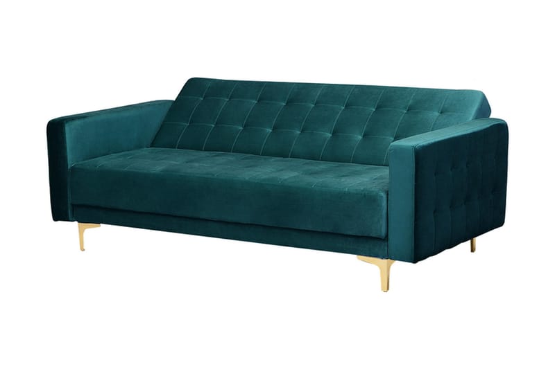 Sovesofa Westerleigh - Grønn - Møbler - Sofaer - Sovesofaer - 3 seters sovesofa