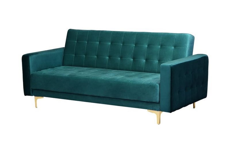 Sovesofa Westerleigh - Grønn - Møbler - Sofaer - Sovesofaer - 3 seters sovesofa